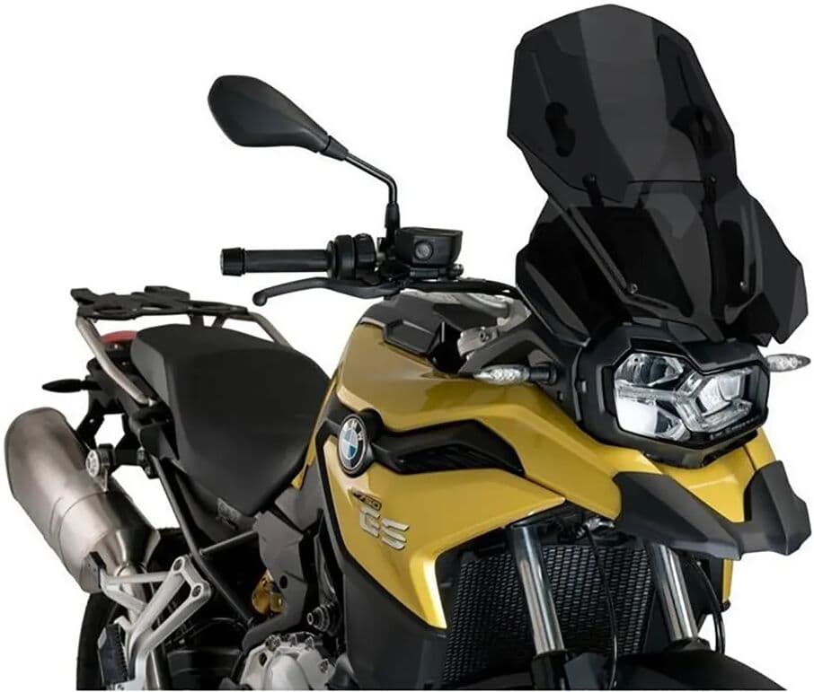 Puig Parabrisas Alto Touring Bmw F750gs 2018 Reacondicionado Dark Smoked One Size