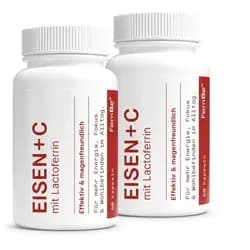 Eisentabletten mit Lactoferrin & Vitamin C 2 Monate