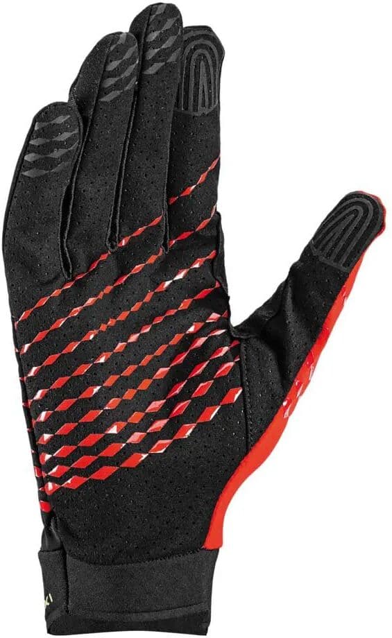 Leki Guantes Ultra Trail Breeze Black / Red / Yellow 9.0