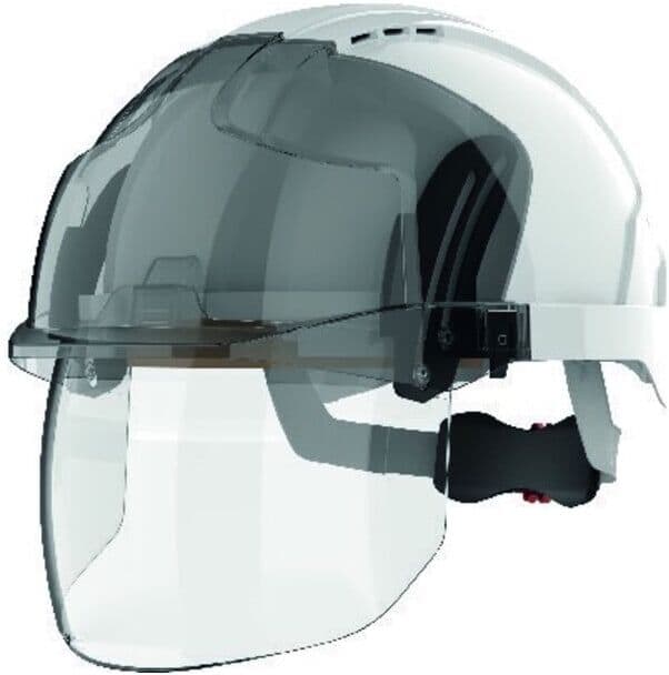 JSP EVO VISTAshield avec visière blanc (AMD170-005-F00)