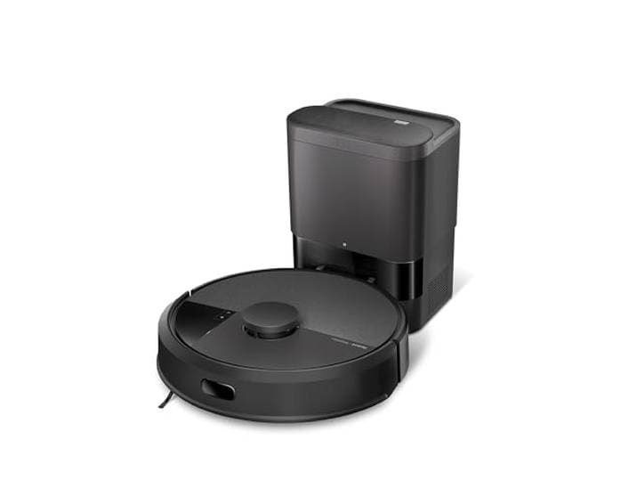 iRobot Roomba® 105 Combo + AutoEmpty Dock Robotstofzuiger met Dweilfunctie - 7000 Pa Zuigkracht - LiDAR-navigatie - Schoonmaak- en vermijdzones - 4 Zuigniveaus - Ideaal voor huisdieren - Zwart (Y3510)