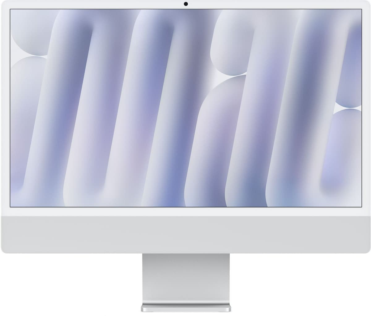 Apple iMac 2024 M4 10 Core   24"   16 GB   256 GB SSD   Nanotexturglas   silver   kompatibla tillbehör   NL