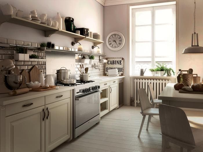 GLEM GAS Cucina A Gas Un965mi Classe A-inox