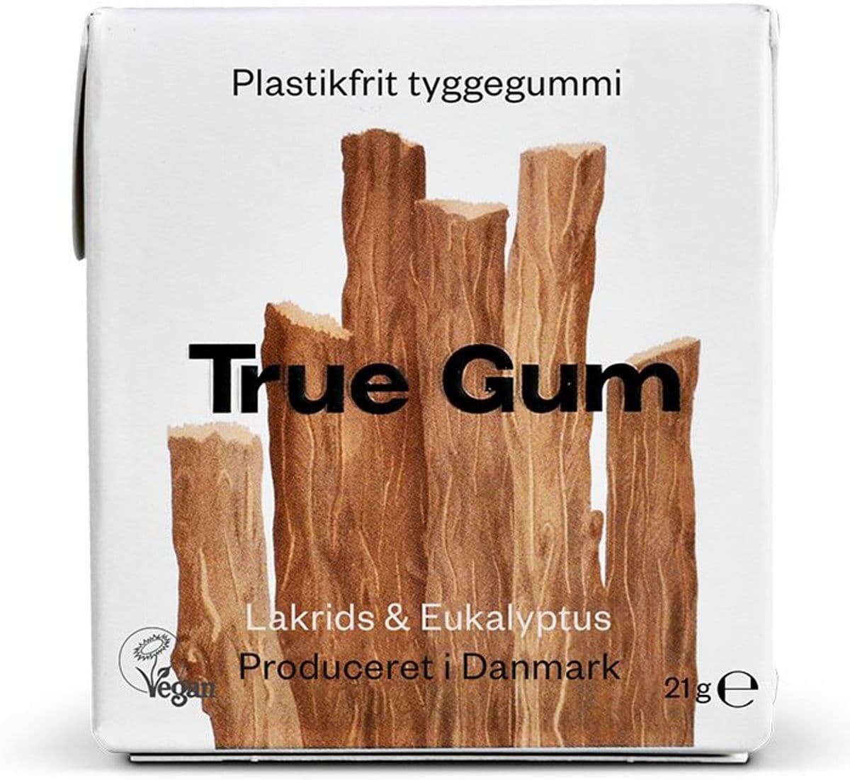 True Gum Tyggegummi - Lakris Eukalyptus