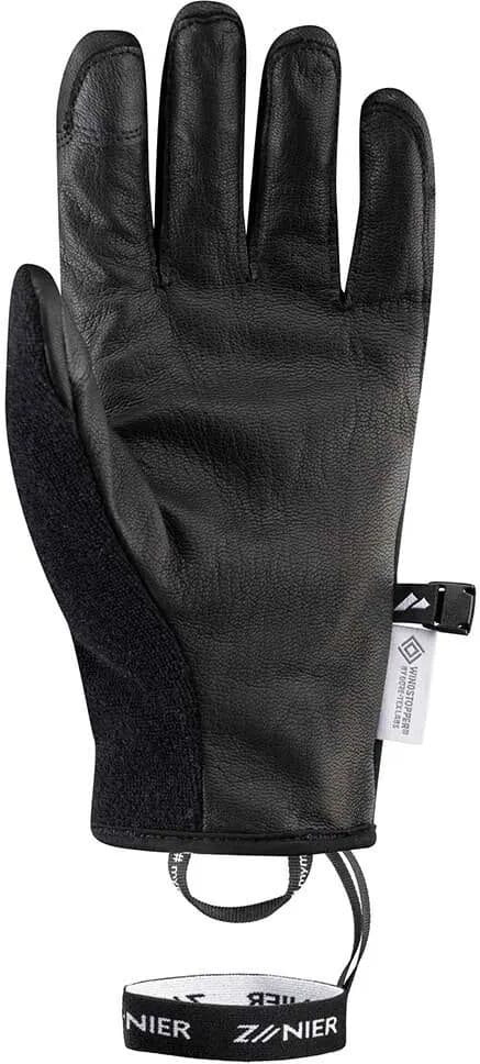 Zanier Guantes Olperer Gore-tex Infinium™ Windstopper® Black 9.5