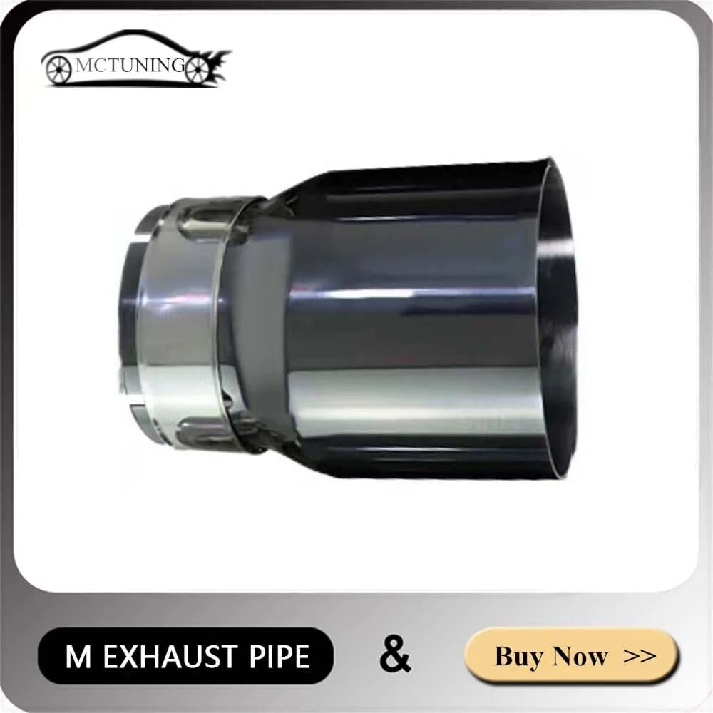 INOVCAR 1 Pc M Stainless Exhaust Pipe For M2 M3 M4 F80 F82 F83 F87 M135i M140i M235i M240i M335i M340i M435i M440i Muffler Tip Nozzles
