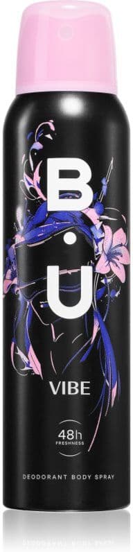 B.U. Vibe déodorant avec parfum pour femme 150 ml
