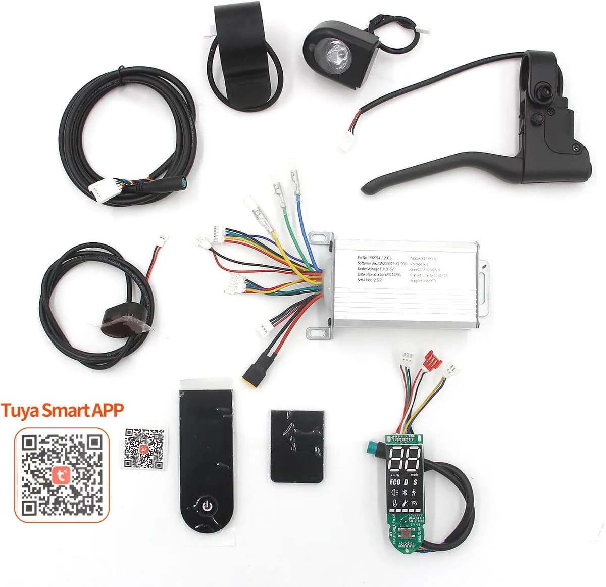NONE 350W 36V 15A 8.5 inch Scooter Controller Motherboard Bluetooth with Tuya Smart for FOSTON X-Play DIGMA Scooter Max Speed 30 Km/h