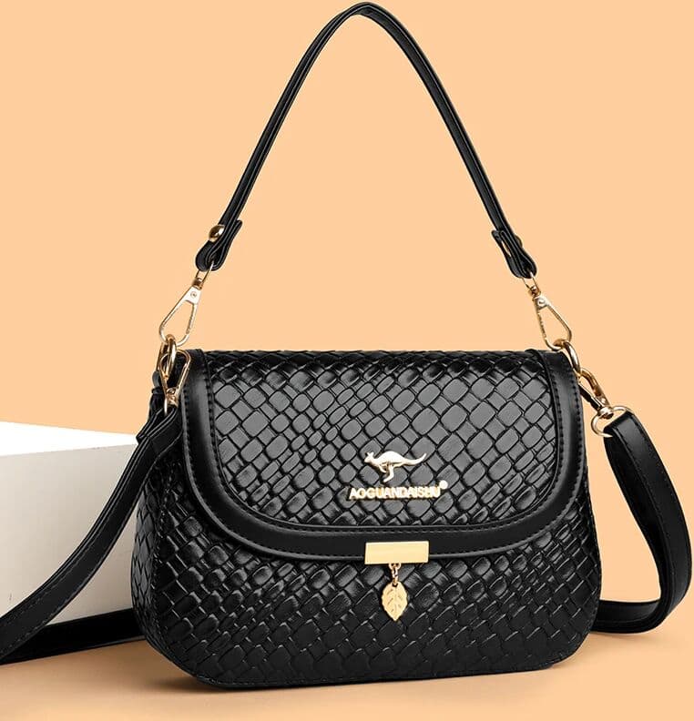 YaLePuck Soft Leather Purse Fashion Women Shoulder Messenger Bag Multi-pocket Wear-resistant Bag Luxury Ladies Handbag Sac