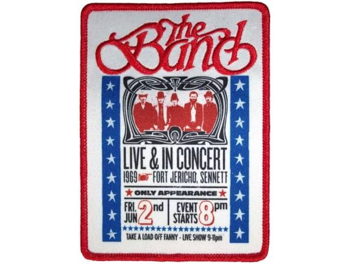 The Band Live And In Concert Woven Patch One Size