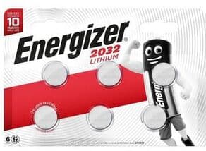 Batteri ENERGIZER Lithium CR2032 6/fp