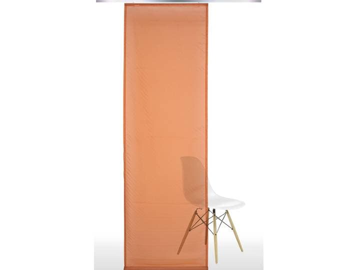 Schiebegardine LIEDECO Gr. 1, orange (terrakotta), B:60cm H:245cm, Polyester, Gardinen, Schiebegardine, HxB: 245x60, ohne Paneelwagen