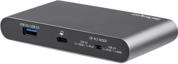 Startech.com usb c multiport adapter - dual 4k monitor - windows - usb-c to dual