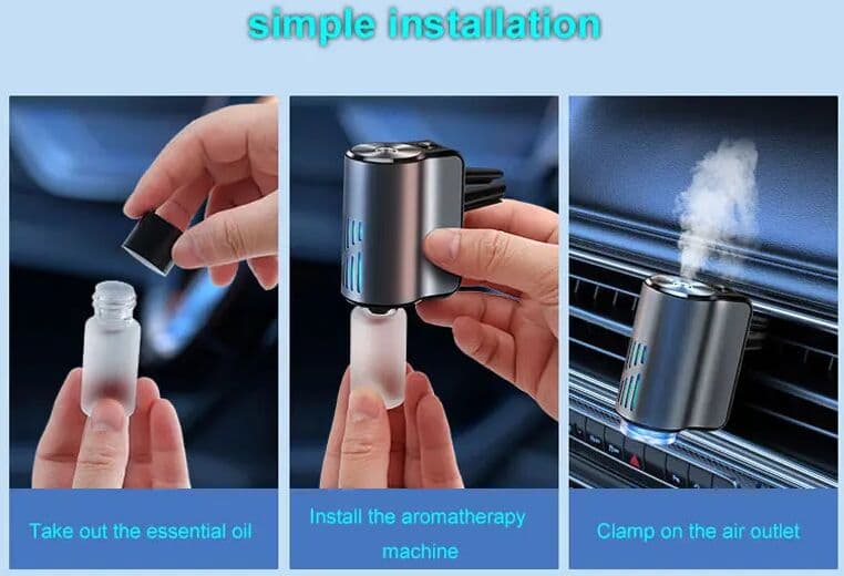 NONE Aromatherapy Refill Kit 10ml Essential Oils for Aroma Diffuser Air Humidifier Car Air Vent Fragrance Oil Replace Accessories