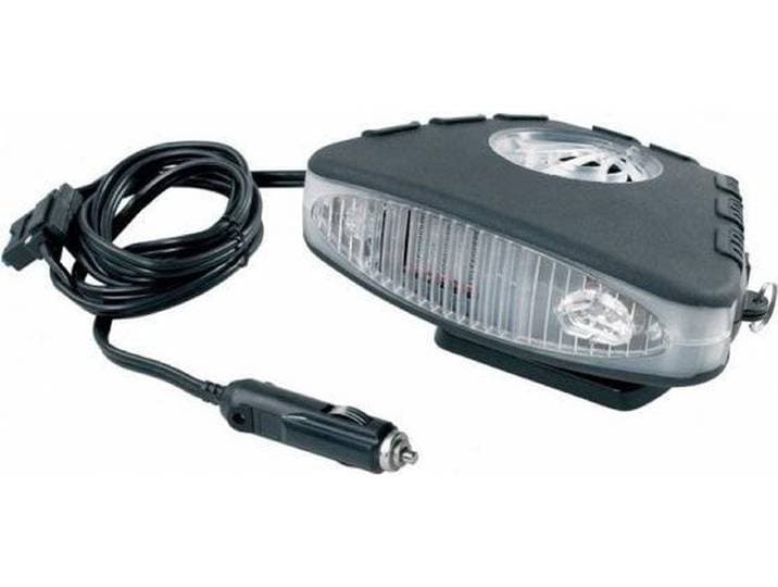 Ring 12V Ruitenontdooier - Ventilator met verwarmen en koelen - Zwart