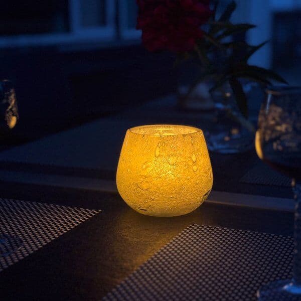 Securit® Stage Luna, Genanvendt Glas, Grå, 1 Stk