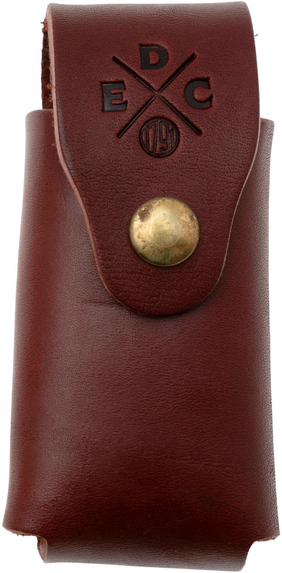 Pokrowiec na pasek 1791 EDC Heavy Duty Easy-Slide Solo Snap EDC-HD-ES-SLS-CHN-A Chestnut, skóra