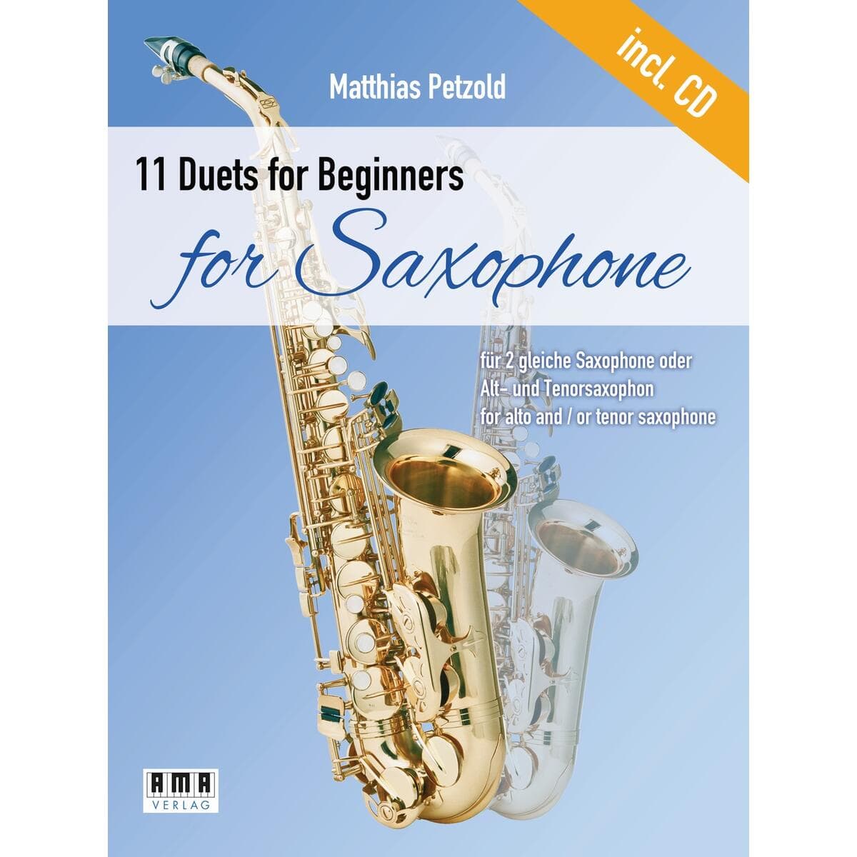 11 Duets for Beginners for Saxophone
