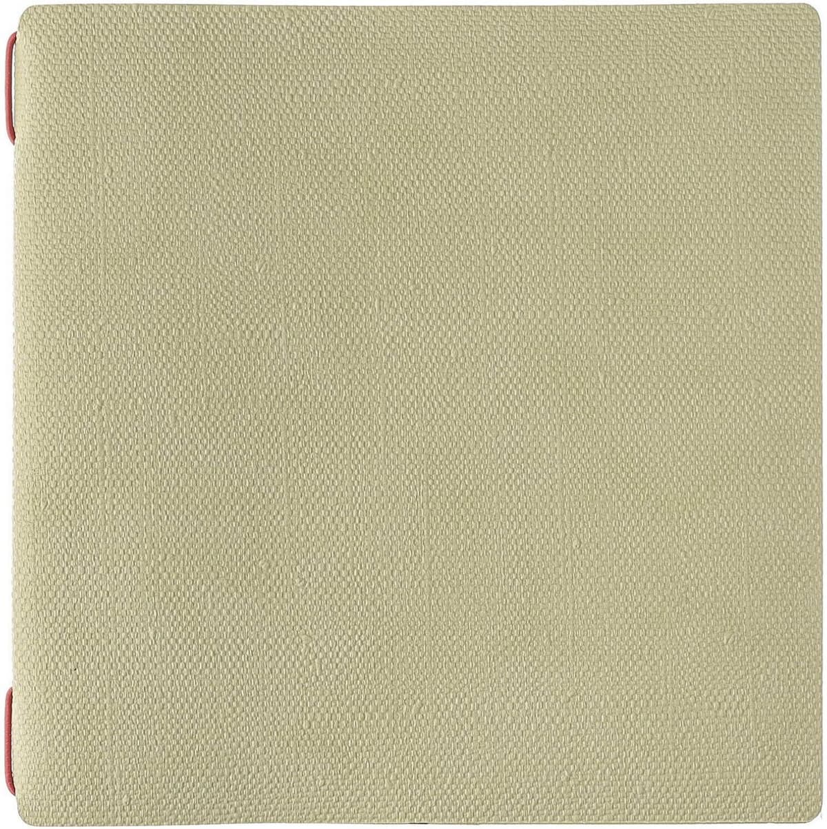 Dag Style Porta Menu Quadrato 23x23,1 cm Con 2 Buste Juta Salvia Con Elastico Rosso