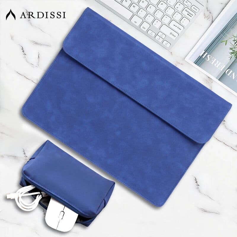 ARDISSI Laptop Sleeve Case for ASUS VivoBook Pro S14 ZenBook OLED Duo 13 S 14 15 Inch ROG ZEPHYRUS G14 Flow Z13 Leather Cover Bag Pouch