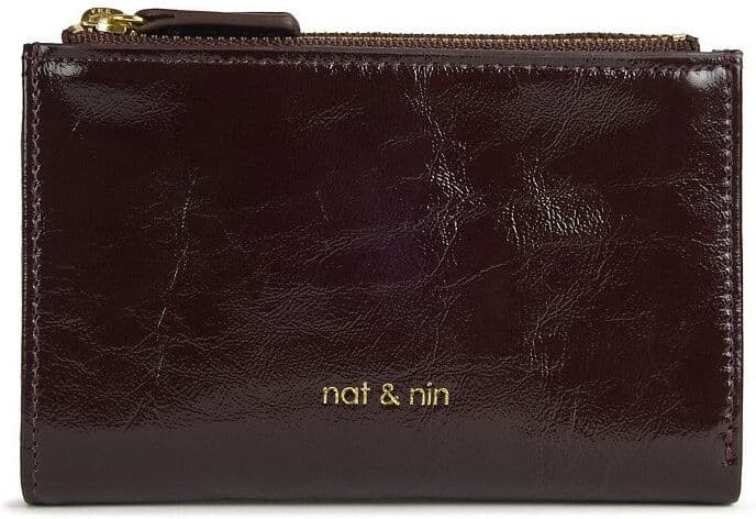 NAT & NIN Portefeuille en cuir, SANDY