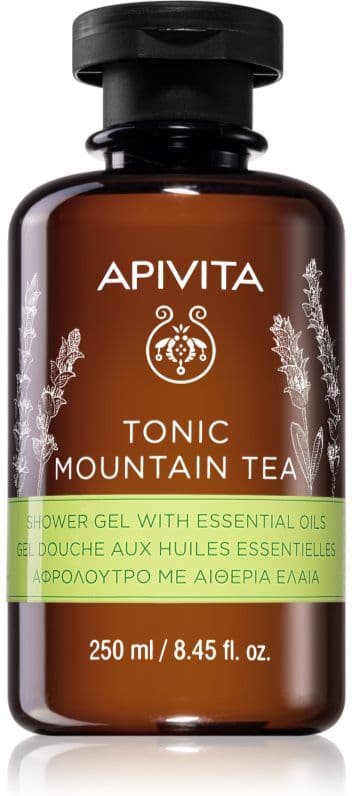 Apivita Tonic Mountain Tea Tonifying Shower Gel gel douche tonifiant 250 ml