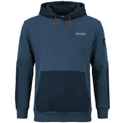 FORSBERG Hoodie mit reflektierendem Logo blau M 