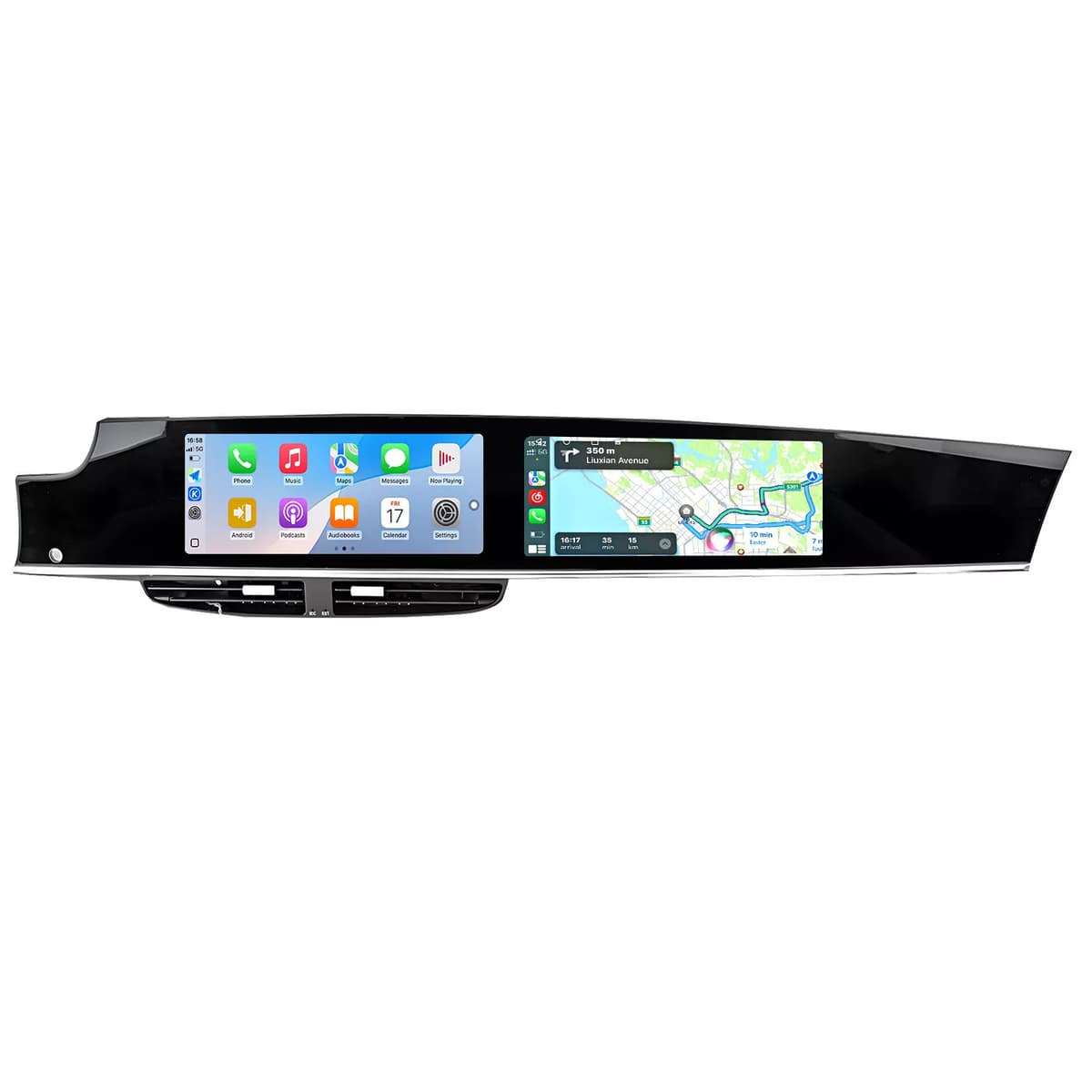 12.3 Zoll Android 15 Carplay Autoradio 8G+128GB Für Porsche Panamera 2010-2017 GPS Navi 4G BT USB Doppelmonitor 8-Kern