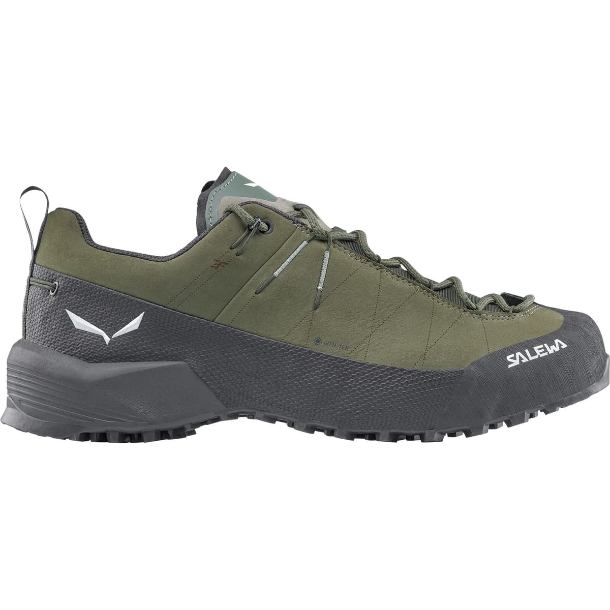 Salewa Wildfire Leather 2 GTX Herren Zustiegsschuhe gruen Größe 40.5 Trekking Wasserdicht