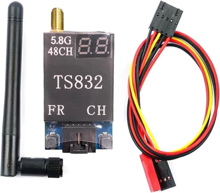 NONE TS832 Image Transmission System 48CH 5.8G 600mw 5km Wireless AV Transmitter 1000TVL Camera for FPV Multirotor RC Drone Parts