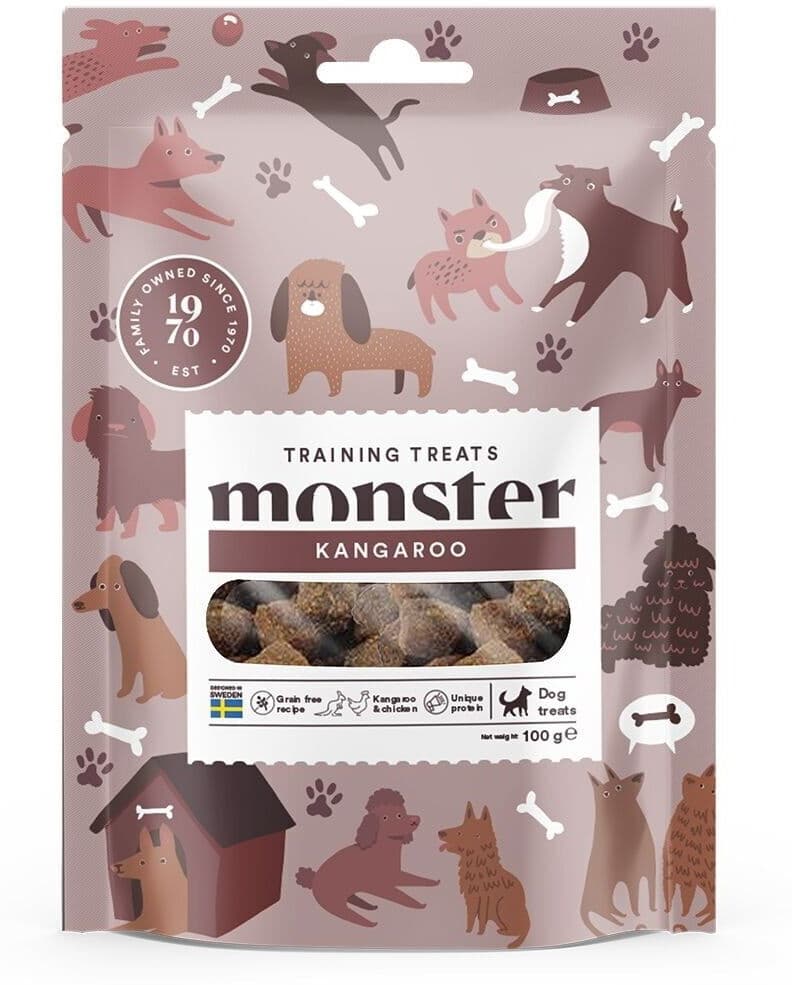 Monster Pet Food Monster Dog Training Treats Kangaroo 100 G