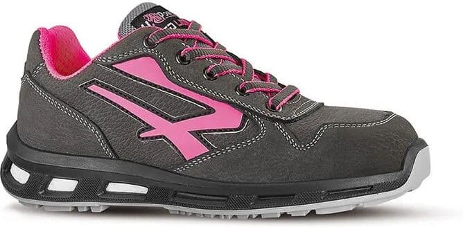 U-power Zapatos De Seguridad Candy Grey / Pink EU 41