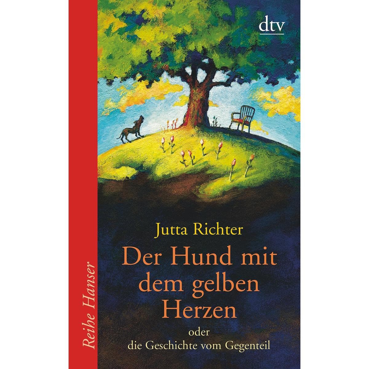 Der Hund mit dem gelben Herzen
