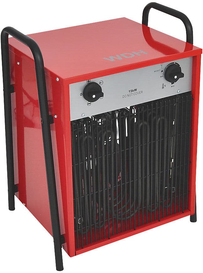 Elektroheizer, 15000 W, 15 kW, LxBxH 410 x 550 x 360 mm kaiserkraft