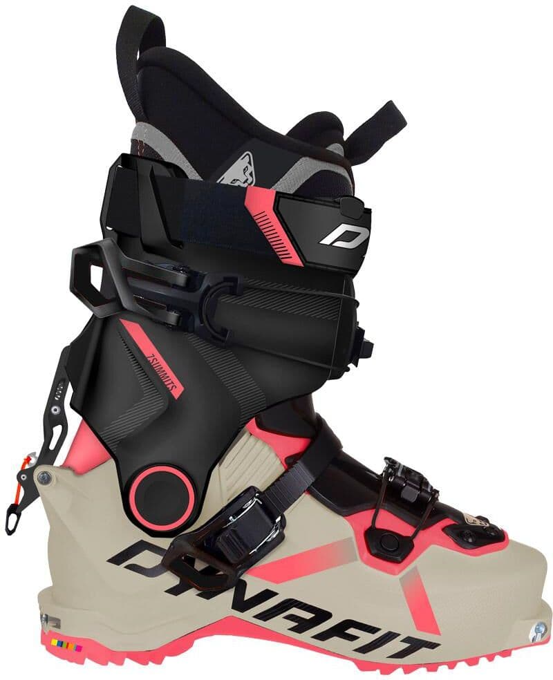 Dynafit  - Seven Summits W Fluo Coral Overcast - 25.5 - Chaussures de Ski Randonnée