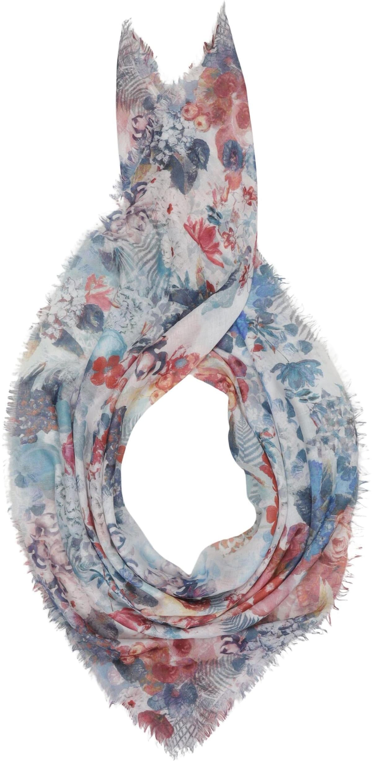 edc by Esprit Damen Schal oder Tuch, Mehrfarbig, kein / Etikett - Second Hand