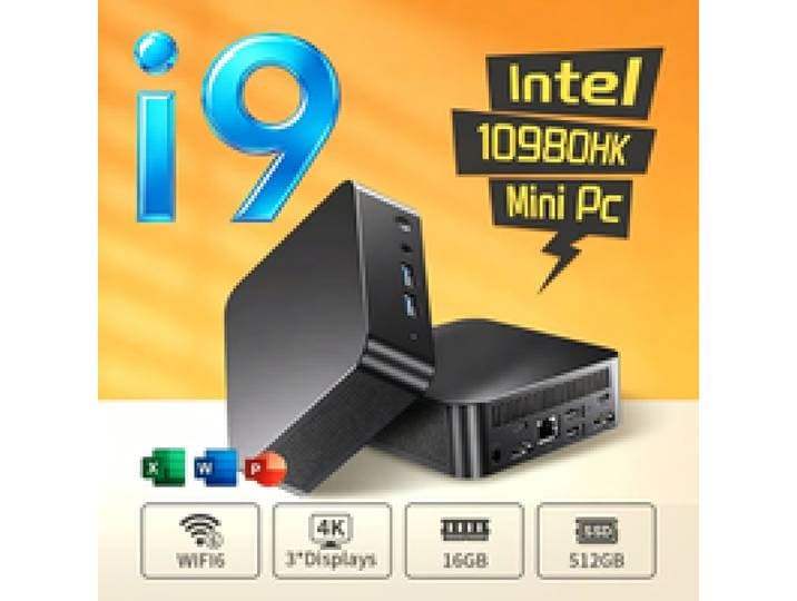 2026 NIEUWE Windows 11 Pro Mini Gaming PC Intel Core I9 10980HK/core I3 6100U 16GB DDR4 1/2TB SSD PC Windows 11 UHD Graphics Pocket PC 4K HD