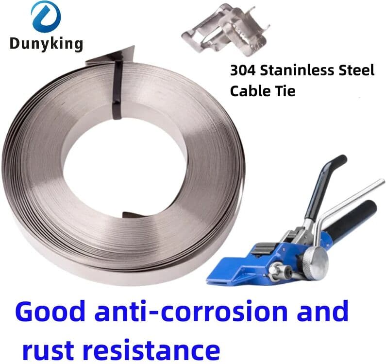 NONE Stainless Steel Cable Tie Gun Ratchet Type Strapping Machine Tightening Tool for Width 4.6-25mm Thickness 0.25-1.2 Mm Tie Pliers