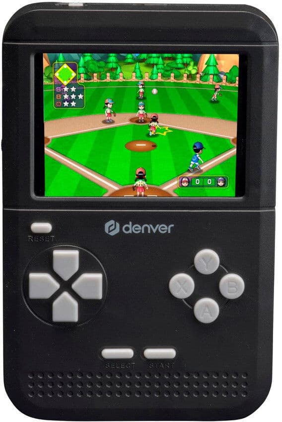 Denver GMP-322 Gamepad Spillekonsol - 150 Indbyggede Spil - Sort
