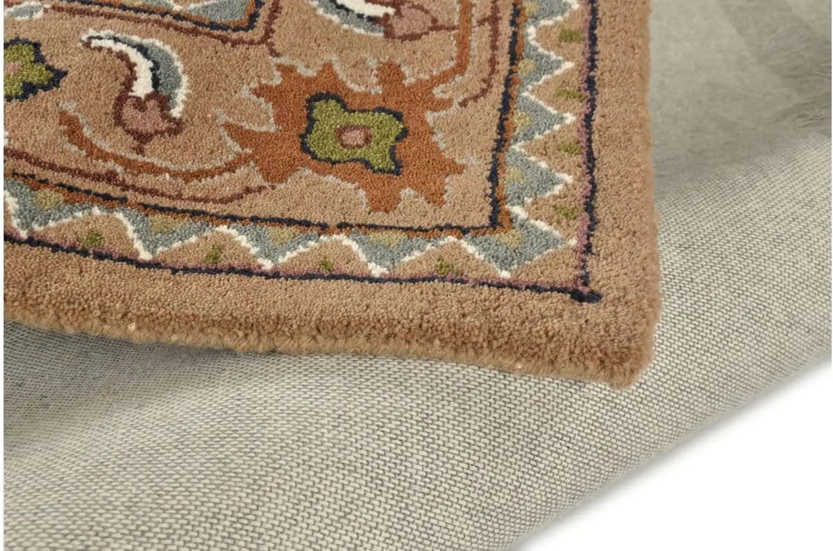 THEKO Teppich  Royal Bidjar ¦ beige ¦ Wolle ¦ Maße (cm): B: 70 H: 1