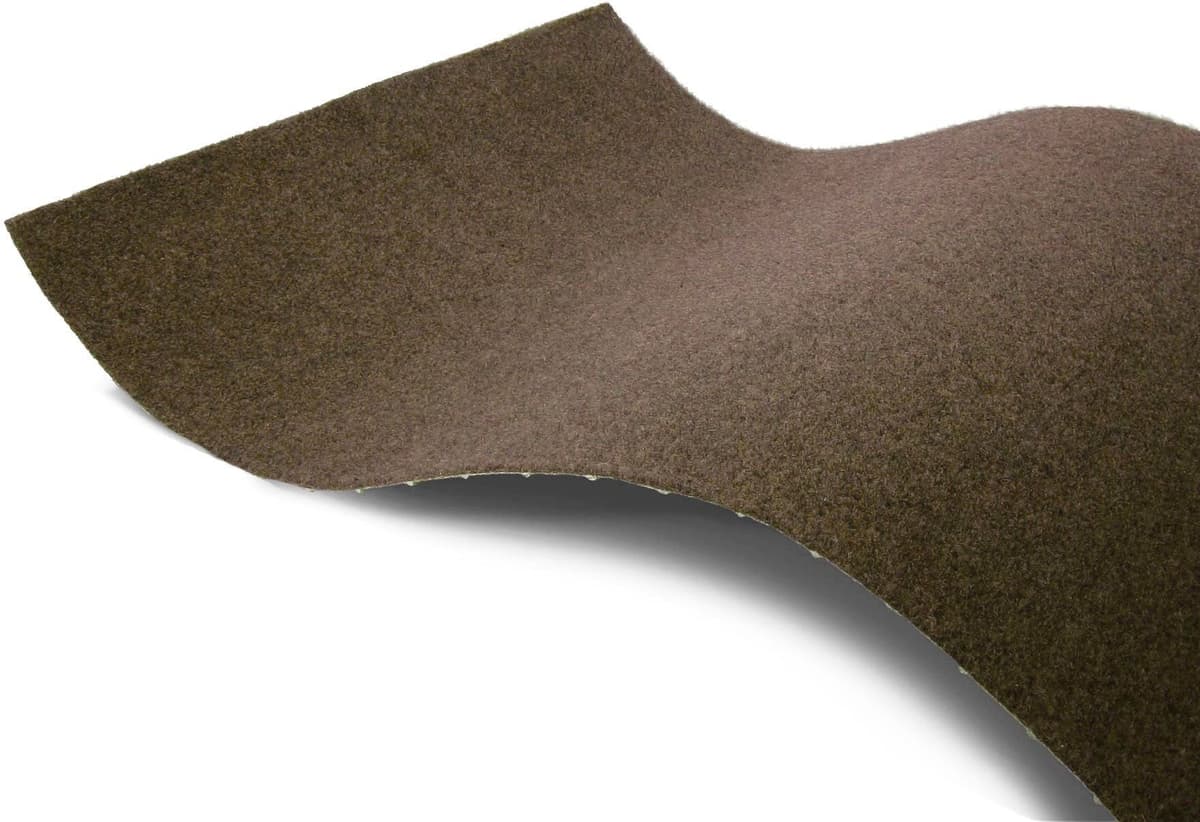 Primaflor-Ideen in Textil "COMFORT Colours, Breite 133 cm, Gesamthöhe 7 mm, Made in Netherlands" rechteckig Rasenteppich, mit Drainage-Noppen, witterungsbeständig & wasserfest braun B : 133cm 1 Stk., L: 600cm
