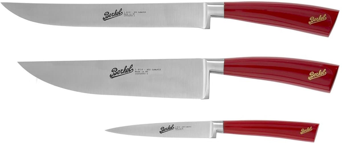 BERKEL ELEGANCE - Koksset - 3 stuks rood