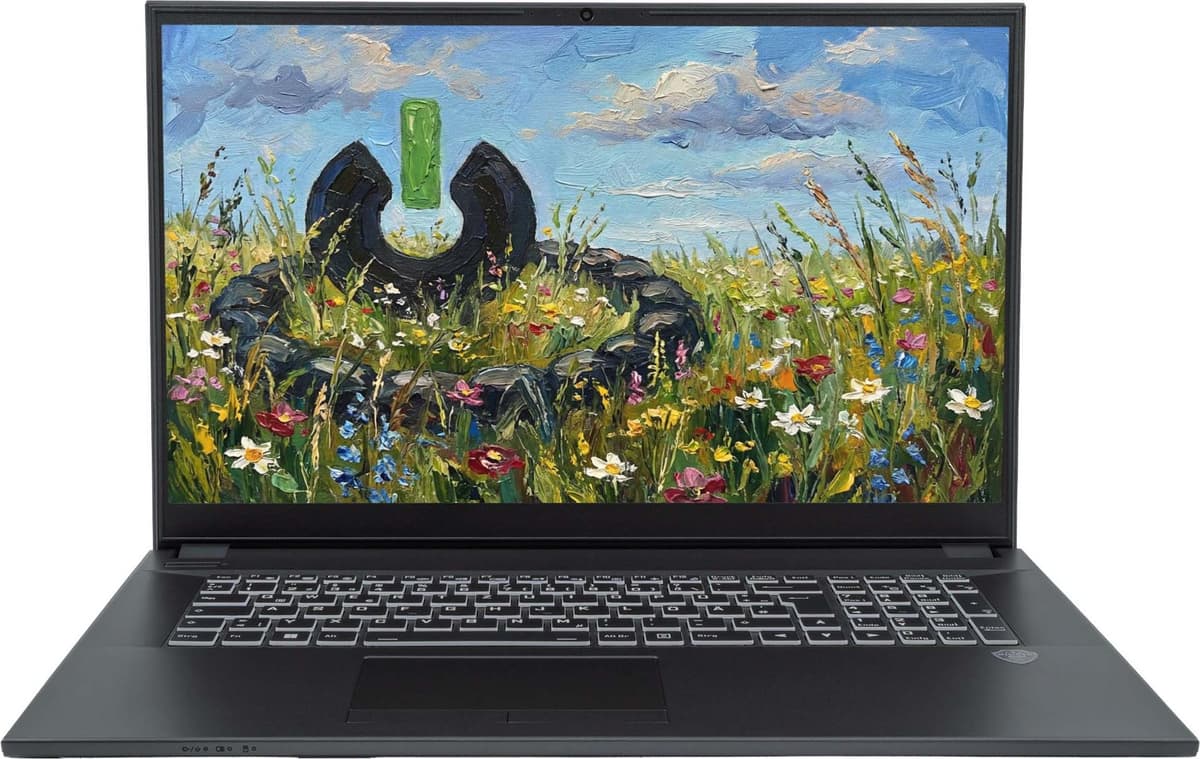 JodaBook C17 Pure (Schwarz, 17,3" Full-HD, Intel Core i7 1255U, 8 GB RAM, 1 TB SSD) mit Windows 11 Pro & Office 2024 Pro