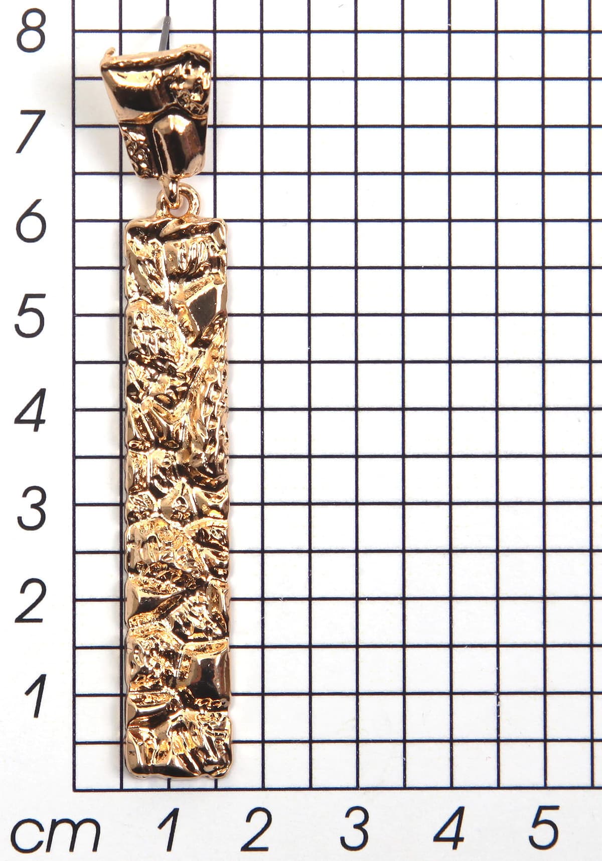 Paar Ohrstecker FIRETTI "langes Design", gold (metallfarben, gelbgoldfarben), Ohrringe, Damen, Metall, Paar Ohrstecker metallfarben, gelbgoldfarben Metall