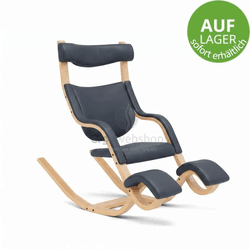 Varier Gravity Balans Relaxsessel (Gestell hellbraun / Semi-Anilin...