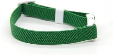 Uplift Essentials Fashion Stretch Elastic Safety Cat Collar green l