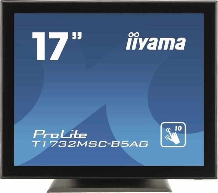 iiyama ProLite T1732MSC-B5AG LED Touchscreen Computer Monitor, 43,2 cm (17 inch), Zwart