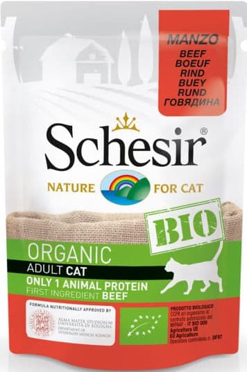 Schesir Cat Busta Multipack 16x85G MANZO