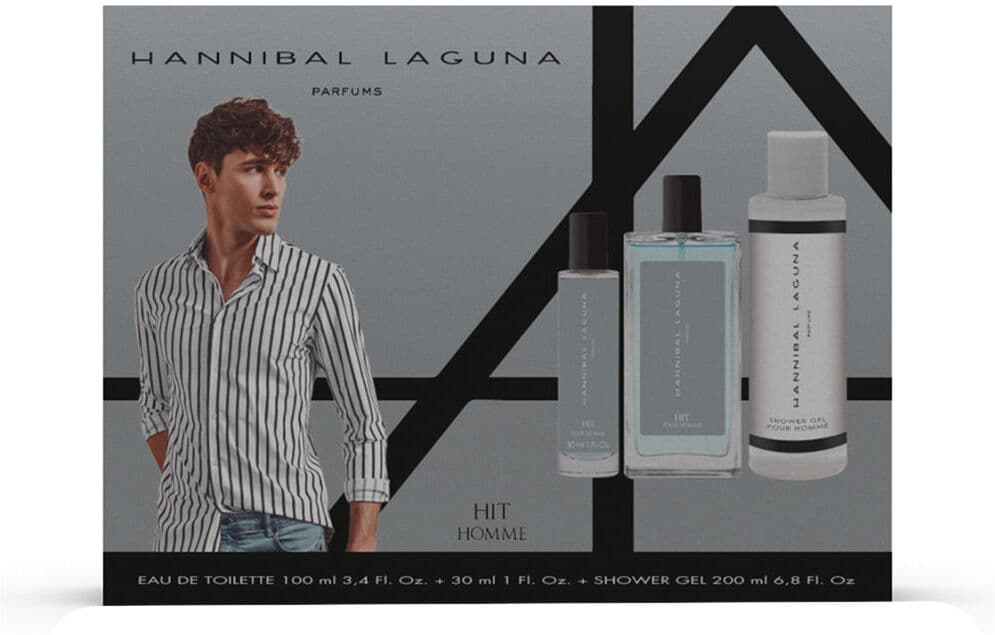 Hannibal Laguna Hit Homme Estuche 3 pz