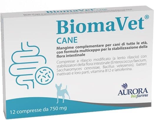 Aurora biofarma srl BIOMAVET CANE 750MG 12CPR